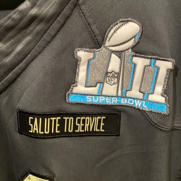 Solute to Service Super Bowl Wentz Jersey XXXL - Picture 3 of 3